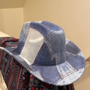 Blue Cowboy Hat